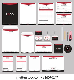 Stationary and Branding Identity Set Template