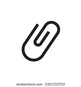 stationary clip icon design vector