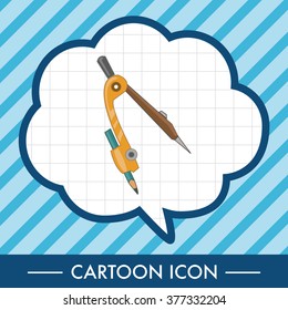 stationary compass theme elements vector,eps