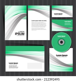 stationary design template