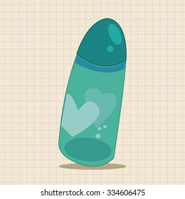 stationary glue theme elements vector,eps