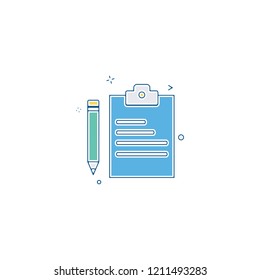 Stationary icon design vector 