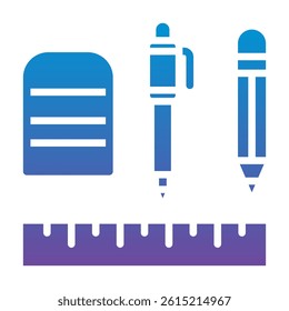 Stationary Icon Element For Design