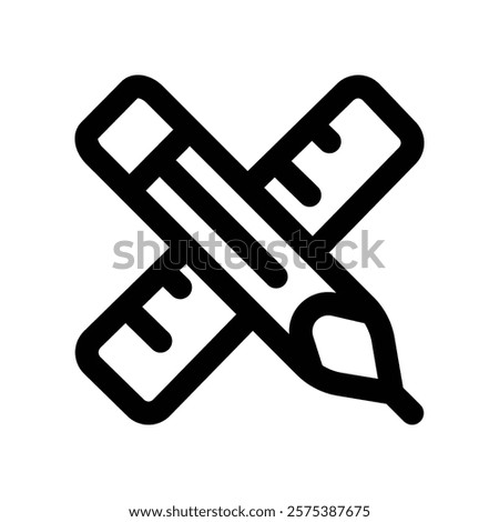 stationary icon. vector line icon for your website, mobile, presentation, and logo design.