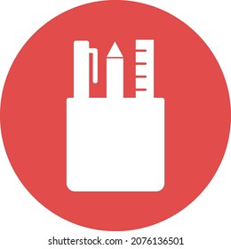 Stationary Isolated Vector icon which can easily modify or edit

