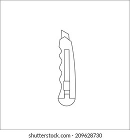 stationary knife