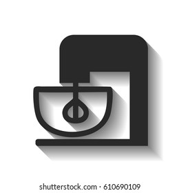 stationary mixer vector illustration