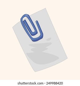 stationary note theme elements vector,eps
