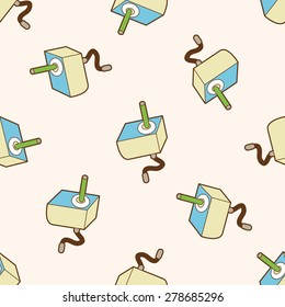 stationary pencil sharpener , cartoon seamless pattern background