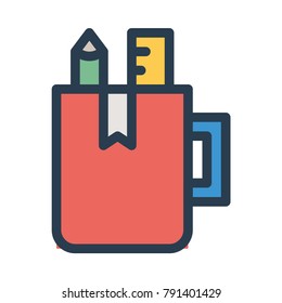 stationary pencils jar 
