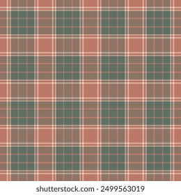 Stationary seamless pattern vector, royalty check texture textile. Sheet background plaid tartan fabric in pastel and light color.