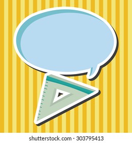 stationary triangle theme elements vector,eps