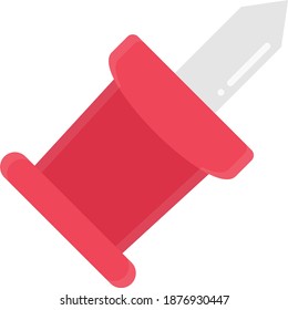 stationary vector colour flat icon