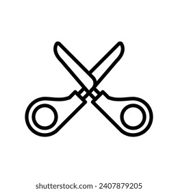 Stationary Vector Line Icon Design