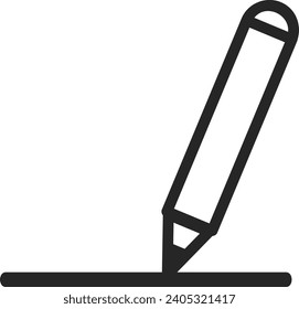 icono de colección de vectores de línea de dispositivo de estacionado