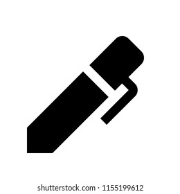 stationery ballpoint isolated