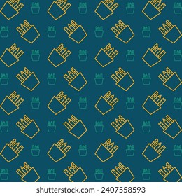 Ilustración bello diseño de patrones repetitivos coloridos ilustración vectorial