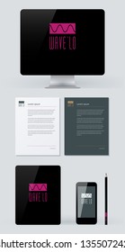 Stationery, Branding Mock-Up template