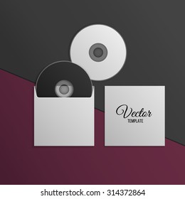 Stationery, Branding Mock-Up template. Vector corporate identity mock up. Envelope