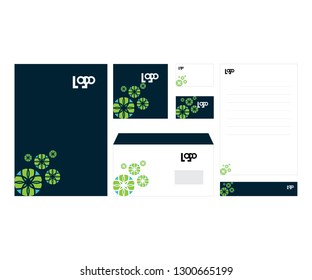 Stationery business corporate identity