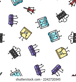 gráfico de caracteres de estacionalidad vector de patrón sin soldadura delgado ilustración de línea delgada