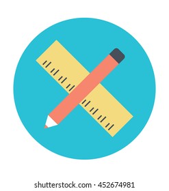 Stationery Colored Vector Icon