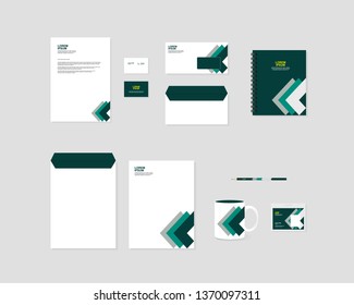 stationery, coporate, template