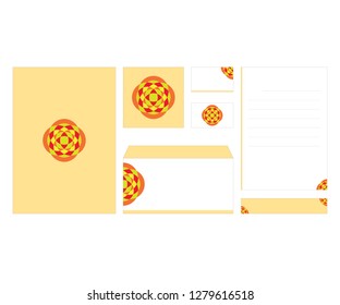 Stationery corporate identity business office