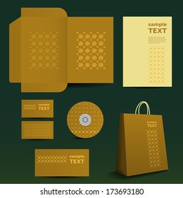 Stationery, Corporate Image Design with Flowers