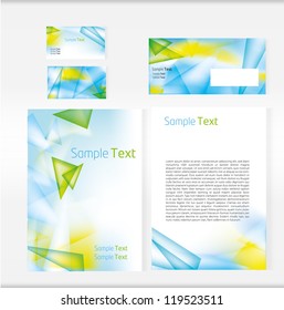 stationery design concept