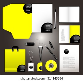 Stationery design concept