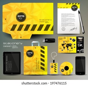 Stationery design, identity template