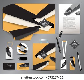 Stationery design Identity template