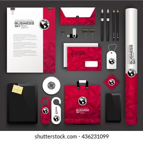 Stationery design - identity template