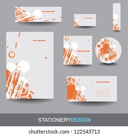 Stationery design set