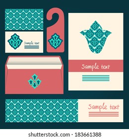 Stationery design set