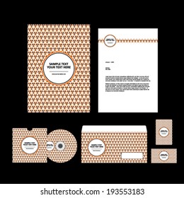Stationery design set