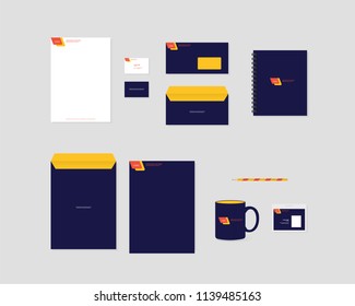 stationery design template