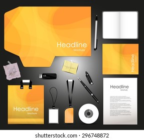 Stationery design-corporate identity-business-geometric