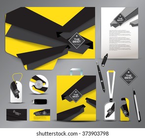 Stationery design-Identity template