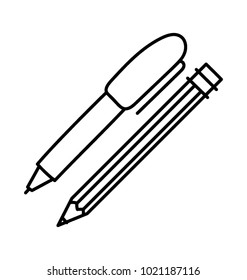
Stationery Doodle Vector Icons 
