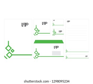 Stationery folder corporate identity