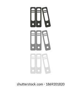 
Stationery folder. Office folder. Icon. vector