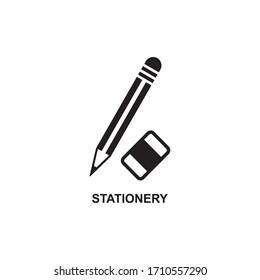 STATIONERY ICON , PEN ICON VECTOR