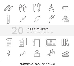 Stationery Icons