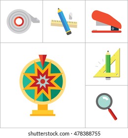 Stationery Icons Set