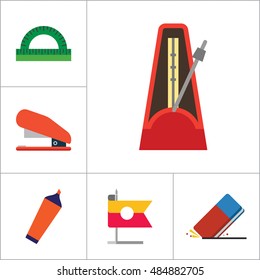 Stationery Icons Set