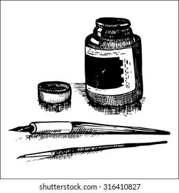 Stationery ink