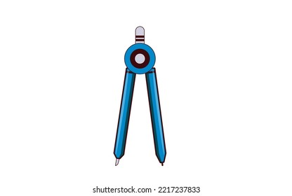 Stationery item vector design on white background