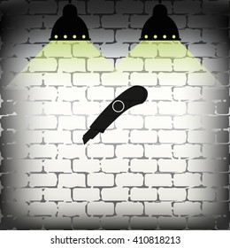 Stationery knife icon